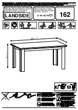 Preview for 1 page of Trendteam LANDSIDE 2118-162-F4 162 Installation Instructions Manual