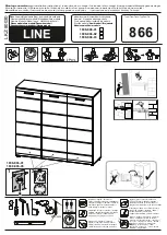 Preview for 1 page of Trendteam LINE 1898-866-01 Installation Instructions Manual