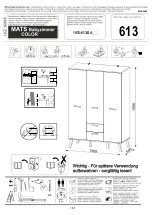 Trendteam MATS Babyzimmer COLOR 613 Installation Instructions Manual preview