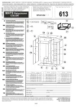 Preview for 2 page of Trendteam MATS Babyzimmer COLOR 613 Installation Instructions Manual