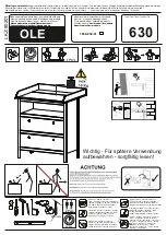 Preview for 1 page of Trendteam OLE 1839-630-01 Installation Instructions Manual