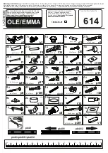 Предварительный просмотр 3 страницы Trendteam OLE/EMMA 1839-614-01 Installation Instructions Manual