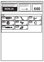 Preview for 3 page of Trendteam RONJA 660 Installation Instructions Manual