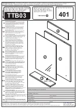 Preview for 2 page of Trendteam TTB03 1637.401.01 Installation Instruction