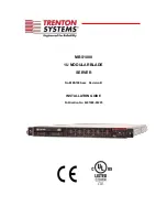 Trention Systems MBS1000 Installation Manual предпросмотр