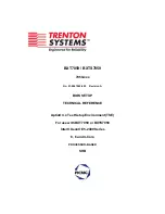 Preview for 1 page of Trenton Systems BXT7059 Technical Reference