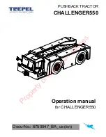 Preview for 1 page of TREPEL CHALLENGER550 Operation Manual