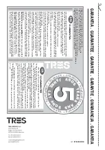 Preview for 8 page of Tres Elegance  1.13.974 Technical Characteristics Manual