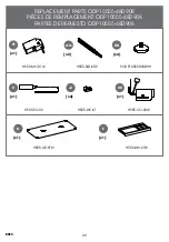 Предварительный просмотр 22 страницы Tresanti 307527 Instruction Manual