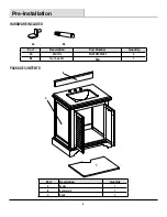 Preview for 4 page of Tresanti 30BV0725-O127 Use And Care Manual