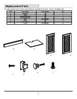 Preview for 8 page of Tresanti 30BV0725-O127 Use And Care Manual