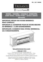 Tresanti ClassicFlame 42IF442FGL Manual preview