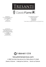 Preview for 36 page of Tresanti ClassicFlame 42IF442FGL Manual