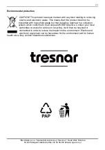 Preview for 22 page of tresnar 4614 MMA-145 Instruction Manual