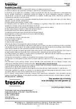 Предварительный просмотр 19 страницы tresnar 6686 Instruction Manual