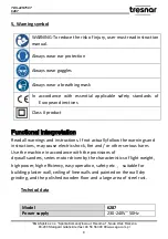 Preview for 10 page of tresnar TDS-225/750T Instruction Manual