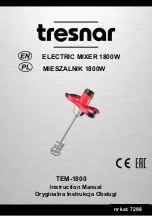 tresnar TEM-1800 Instruction Manual preview