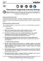 Предварительный просмотр 12 страницы tresnar TEM-1800 Instruction Manual