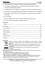 Предварительный просмотр 30 страницы tresnar TEP-82/850 Instruction Manual