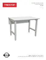 treston Cornerstone Bench 905998 Assembly Instructions Manual предпросмотр