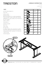 Предварительный просмотр 1 страницы treston WB 815 EL Assembly Instruction