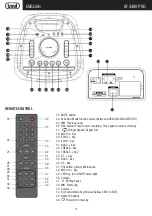 Preview for 12 page of Trevi 0X340000 User Manual