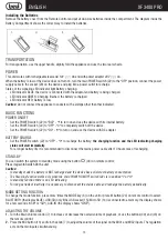 Preview for 13 page of Trevi 0X340000 User Manual