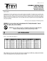 Preview for 1 page of Trevi 106-206-186 Assembly Instructions Manual