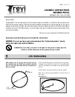 Preview for 1 page of Trevi 130-178-179-180 Assembly Instructions Manual