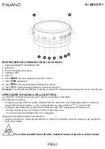 Предварительный просмотр 2 страницы Trevi 8011000027692 User Manual