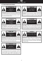 Preview for 2 page of Trevi AVX 575 BT Instruction Manual