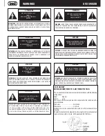 Preview for 19 page of Trevi AVX 582USB Operation Manual