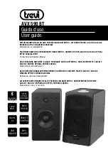 Trevi AVX 590 BT User Manual preview