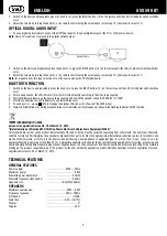 Предварительный просмотр 9 страницы Trevi AVX 590 BT User Manual