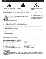 Preview for 15 page of Trevi CMP 542 USB User Manual