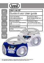 Preview for 1 page of Trevi CMP 544 BT User Manual