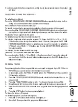 Preview for 11 page of Trevi CMP 580 USB User Manual