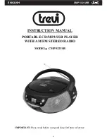 Preview for 6 page of Trevi CMP532USB Instruction Manual