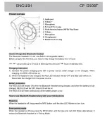 Preview for 6 page of Trevi CP 1250BT User Manual