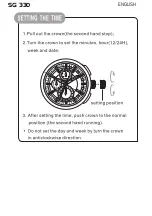 Preview for 14 page of Trevi CRUISER SG 330 User Manual