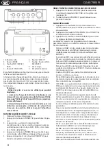 Предварительный просмотр 8 страницы Trevi DAB 795 R User Manual