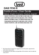 Trevi DAB 7F90 R User Manual preview