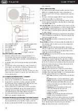 Preview for 4 page of Trevi DAB 7F92 R User Manual