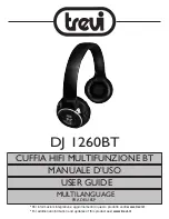 Trevi DJ 1260BT User Manual preview