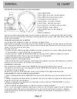 Предварительный просмотр 17 страницы Trevi DJ 1260BT User Manual