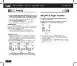 Preview for 22 page of Trevi DR 432 SD Instructions Manual