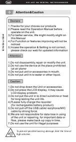 Preview for 14 page of Trevi DR 437 SA User Manual