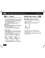 Preview for 20 page of Trevi DR 438SA User Manual