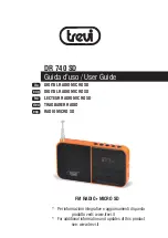 Trevi DR 740 SD User Manual preview