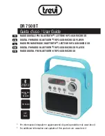 Trevi DR 750 BT User Manual preview